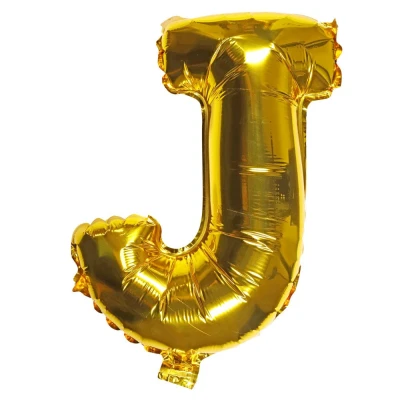 Palloncino con la lettera J
