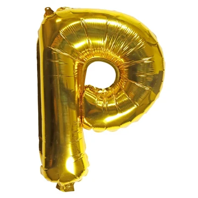Palloncino con la lettera P