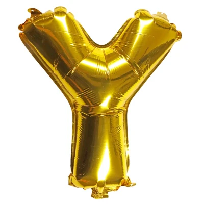 Palloncino con la lettera Y