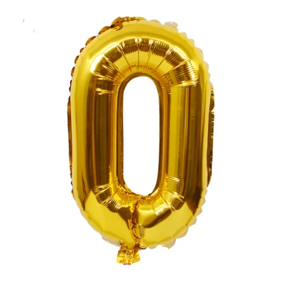 Palloncino con il numero 0