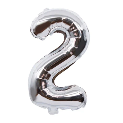 Palloncino con il numero 2