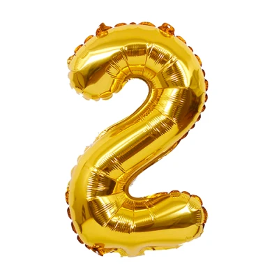 Palloncino con il numero 2