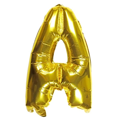Palloncino con la lettera A