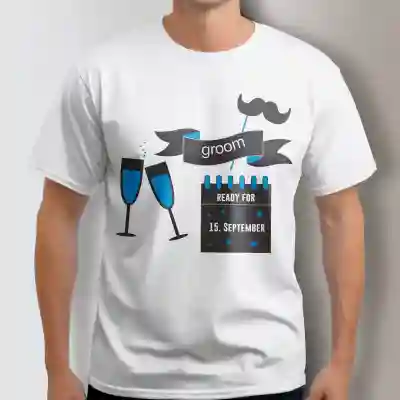 Maglietta personalizzata per l’addio al celibato - For the Groom