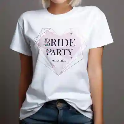 Maglietta personalizzata per l’addio al nubilato – Bride Party