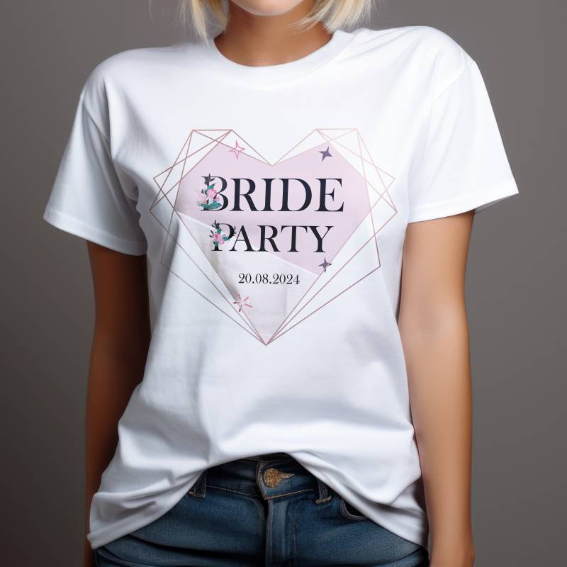 Maglietta personalizzata per l’addio al nubilato – Bride Party