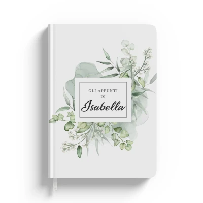 Agende personalizzate - Decorato con fiori e nomi