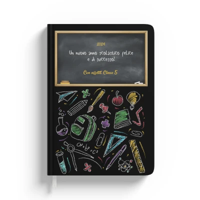 Agende personalizzate - Lavagna per alunni con testo