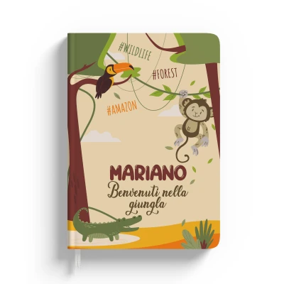 Agende personalizzate - giungla