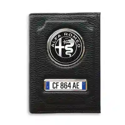 Portafoglio con scomparto - Alfa-Romeo Silver