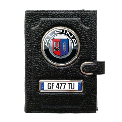 Portafoglio con scomparto per il denaro con clip - Alpina