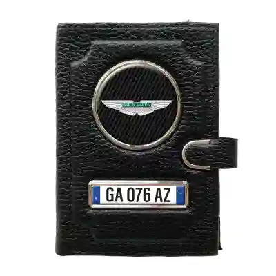 Portafoglio con scomparto per il denaro con clip - Aston Martin