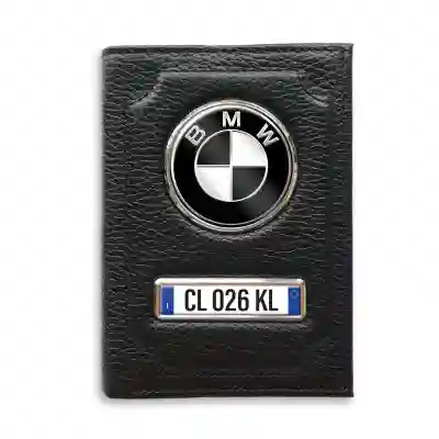 Portafoglio con scomparto - BMW Black