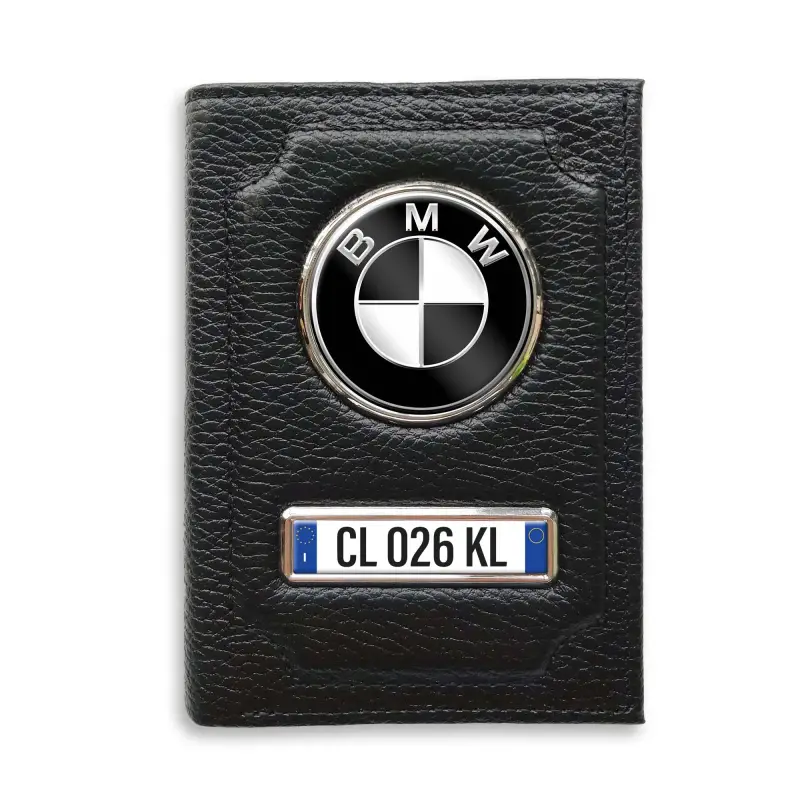 Portafoglio con scomparto - BMW Black