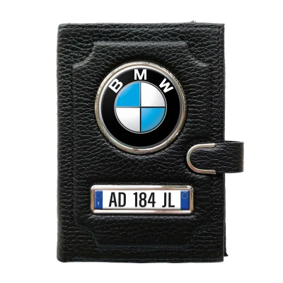 Portafoglio con scomparto per il denaro con clip - BMW