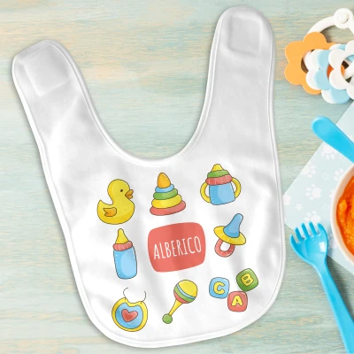 Bavaglino personalizzato per bambini - Giocattoli per bambini