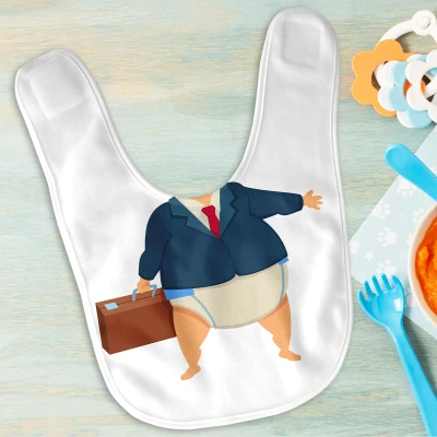 Bavaglino personalizzato per bambini - Bebè soffice