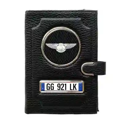 Portafoglio con scomparto per il denaro con clip - Bentley