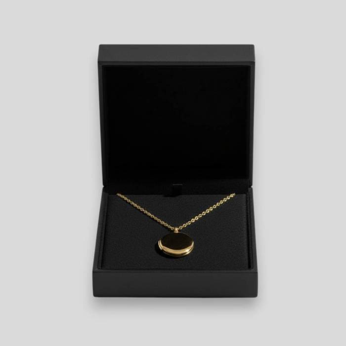 Collana medaglione con foto