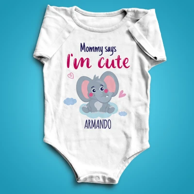 Tutine bambini - I am cute girl