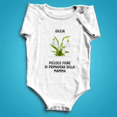 Body personalizzato per neonato - Piccolo fiocco di neve