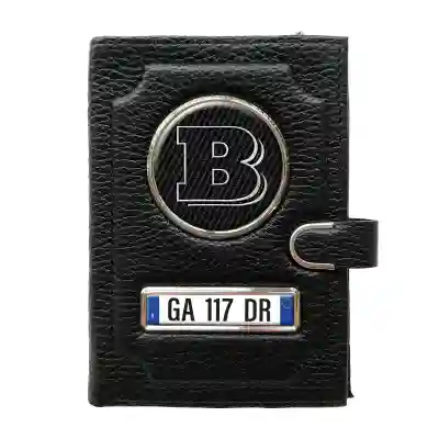 Portafoglio con scomparto per il denaro con clip - Brabus