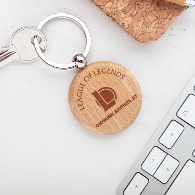Portachiavi in legno - league of legends