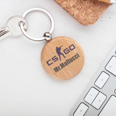 Portachiavi in legno - CS GO
