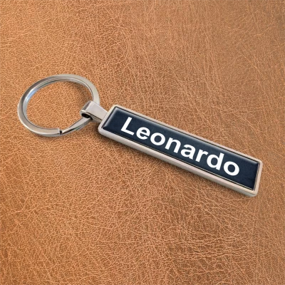 Portachiavi auto – Nome nero