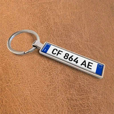 Portachiavi auto – Numero di telefono