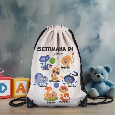 Zaino personalizzato - Gatti