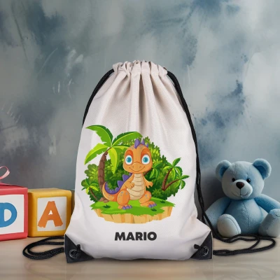 Zaino personalizzato - Dinosauro