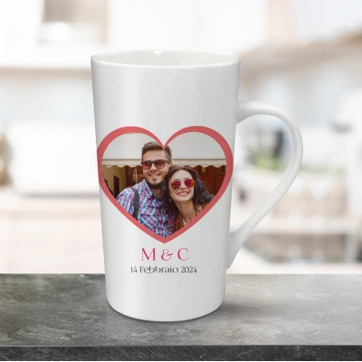 Tazza per latte personalizzata 470ml - Amore