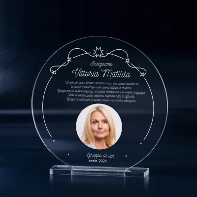 Trofeo Personalizzato - Signora Maestra