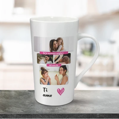 Tazza per latte personalizzata 470ml - La migliore mamma