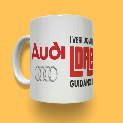 Tazza in ceramica personalizzata - Audi