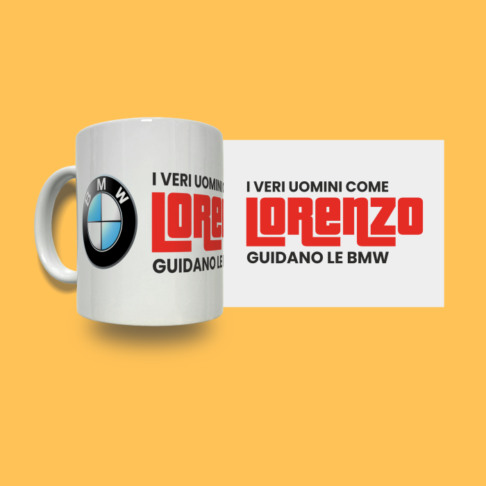 Tazza in ceramica personalizzata - BMW