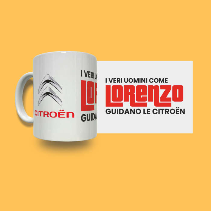 Tazza in ceramica personalizzata - Citroen