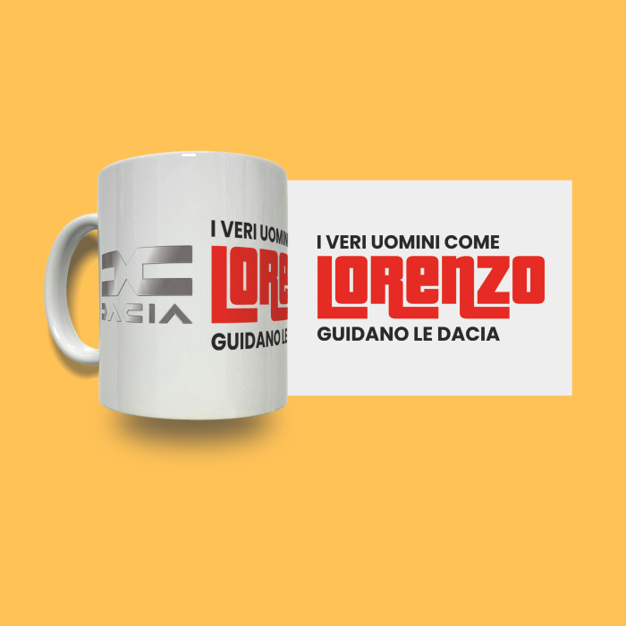 Tazza in ceramica personalizzata - Dacia