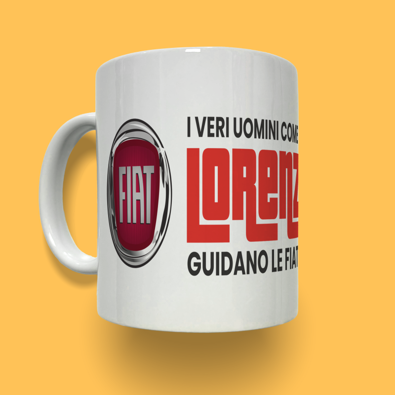 Tazza in ceramica personalizzata - Fiat