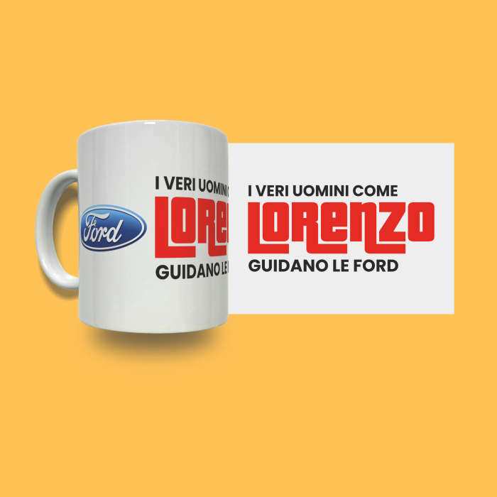 Tazza in ceramica personalizzata - Ford