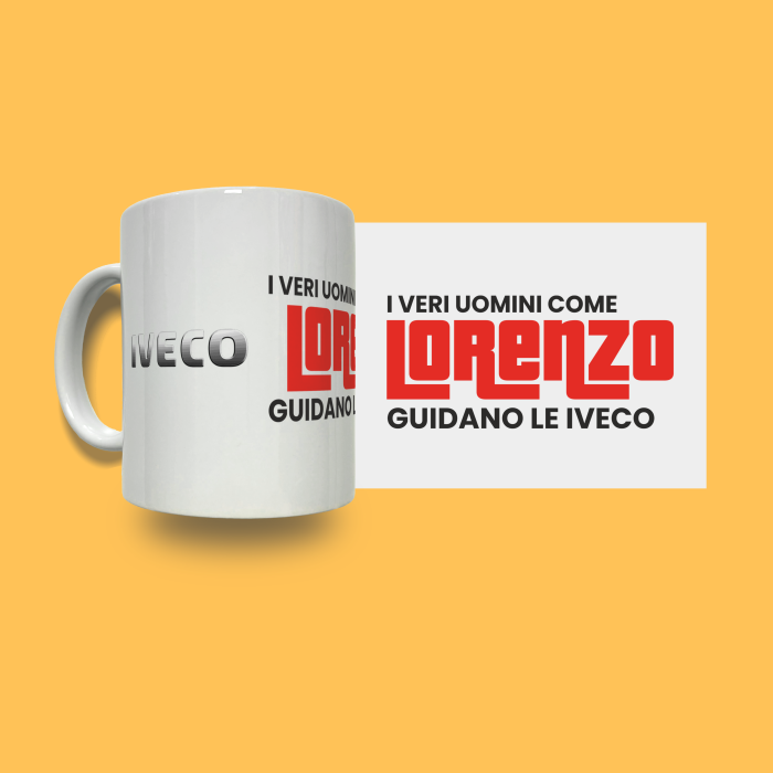 Tazza in ceramica personalizzata - Iveco
