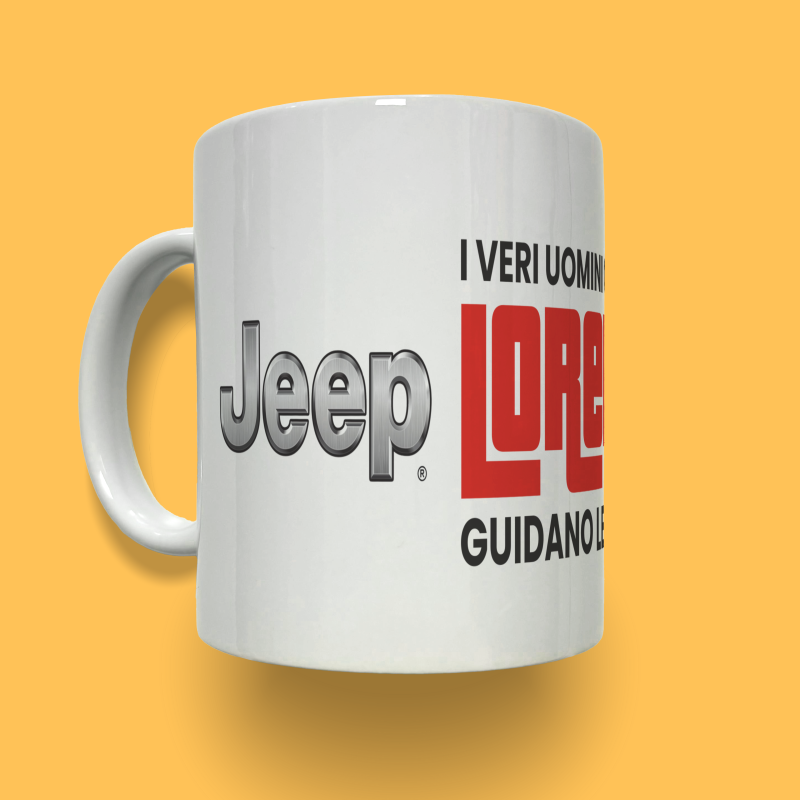 Tazza in ceramica personalizzata - Jeep