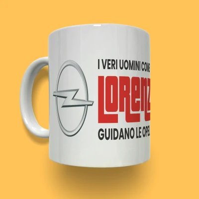 Tazza in ceramica personalizzata - Opel