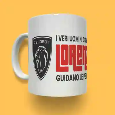 Tazza in ceramica personalizzata - Peugeot