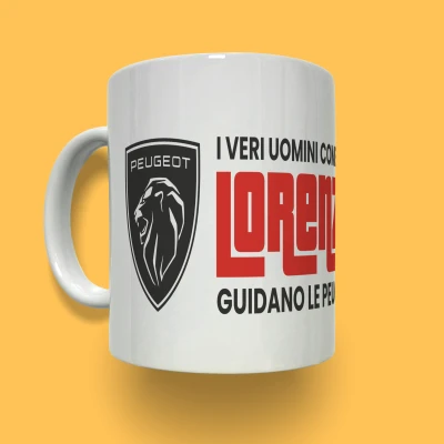 Tazza in ceramica personalizzata - Peugeot