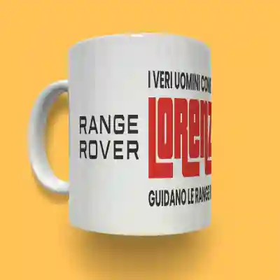 Tazza in ceramica personalizzata - Range Rover