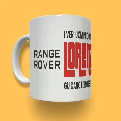 Tazza in ceramica personalizzata - Range Rover
