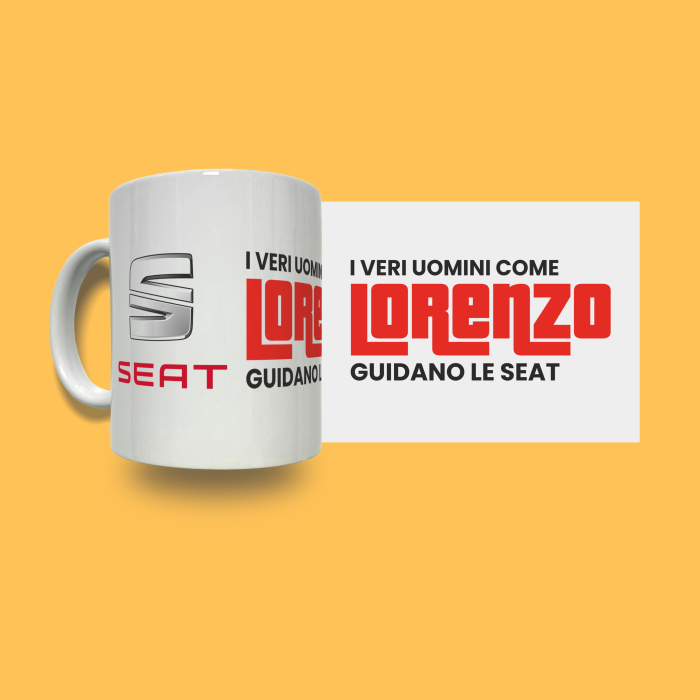Tazza in ceramica personalizzata - Seat