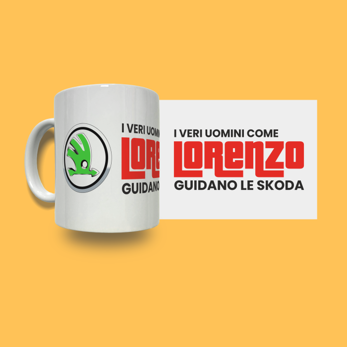 Tazza in ceramica personalizzata - Skoda